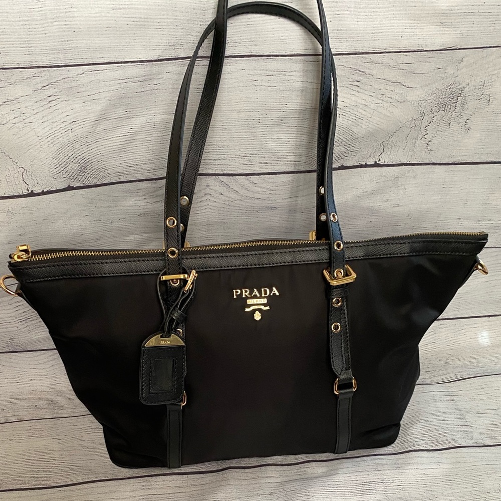 Prada Nylon Tote Bag